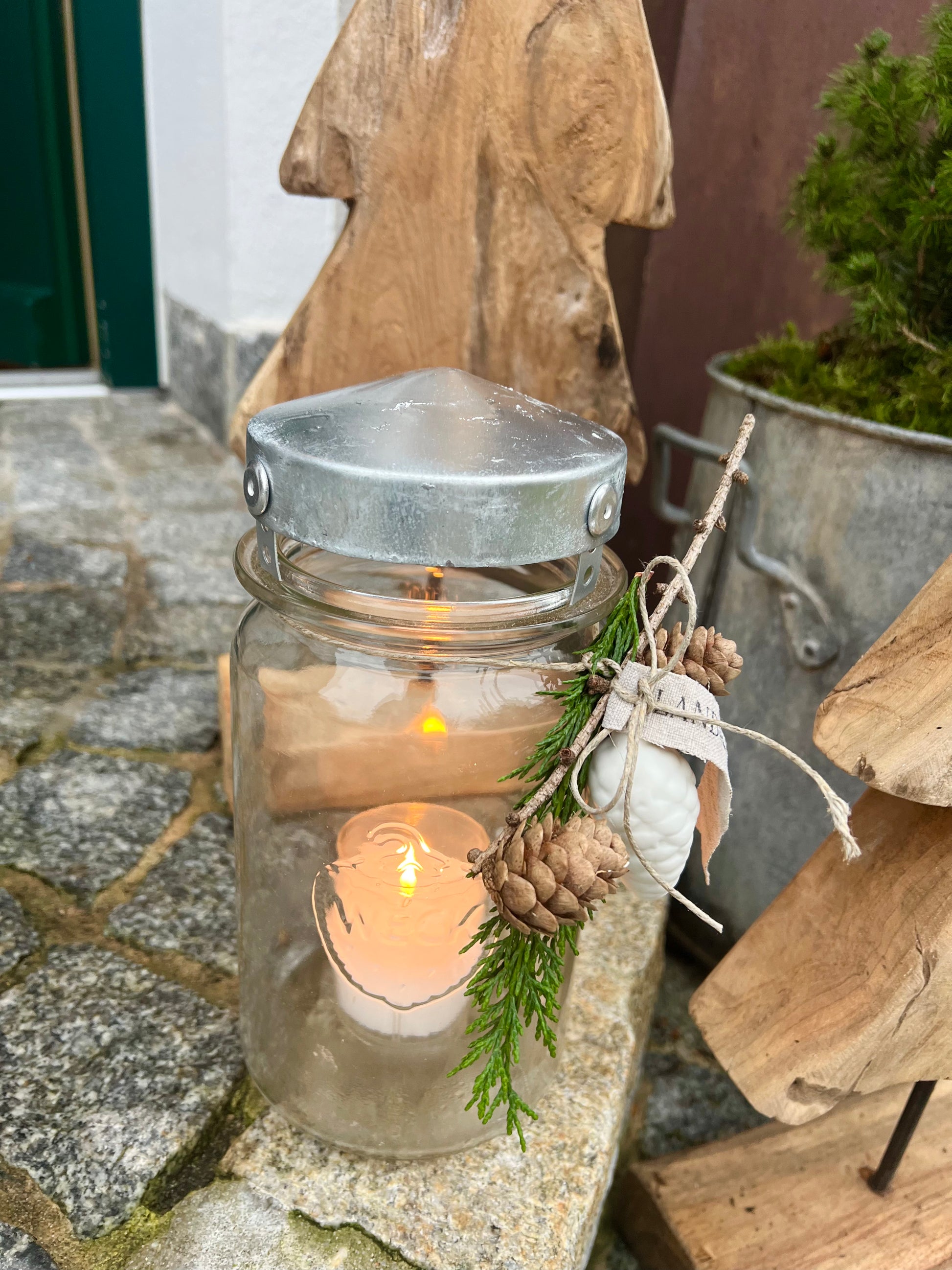 Deckel für „Einmachglas Windlicht“ – Landraumliebe