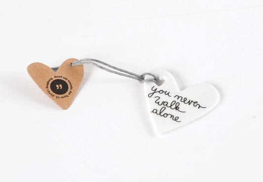 Herztaler „Good old Friends“ you never walk alone