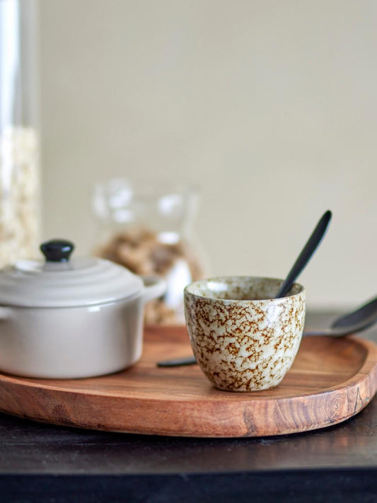 Tasse Paula braun/weiss Bloomingville