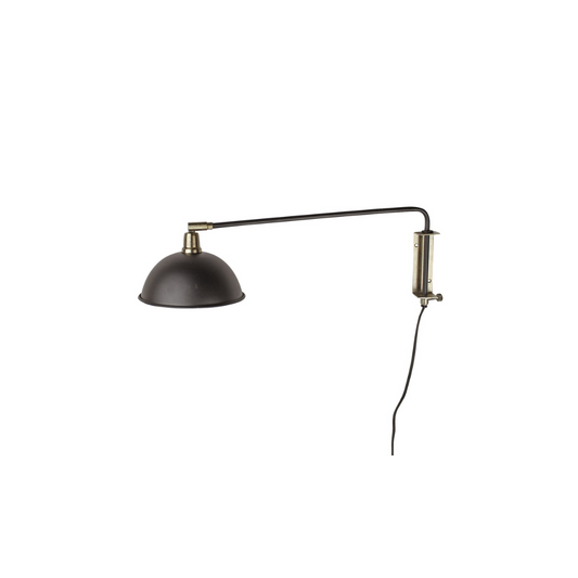 Wandlampe schwarz Strömshaga