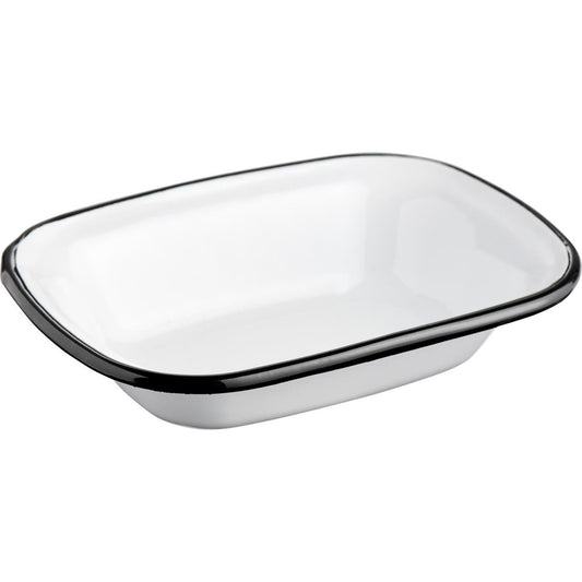 Seifenschale Emaille weiss Ib Laursen