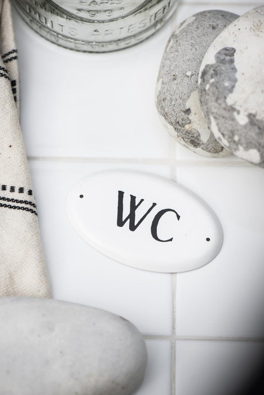 Metallschild „WC“ Ib Laursen