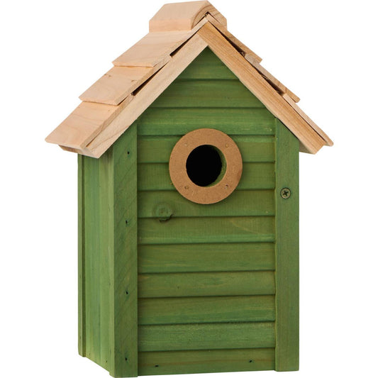 Vogelhäuschen grün/natur Ib Laursen