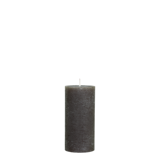 Stumpenkerze rustikal coffee Chic Antique