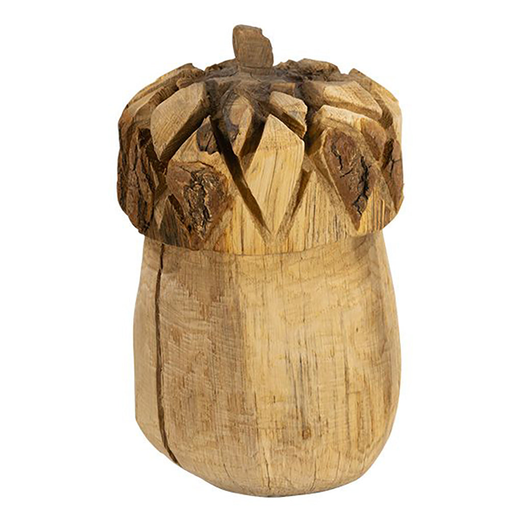 Holz-Eichel gross natur
