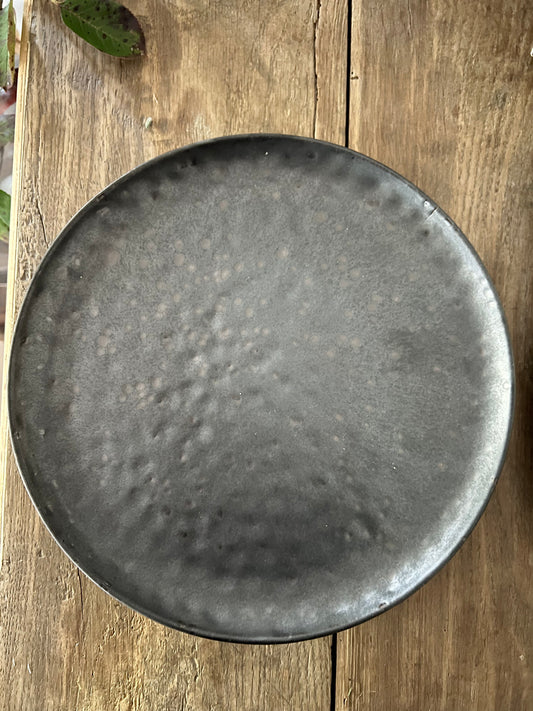 Teller braun schwarz