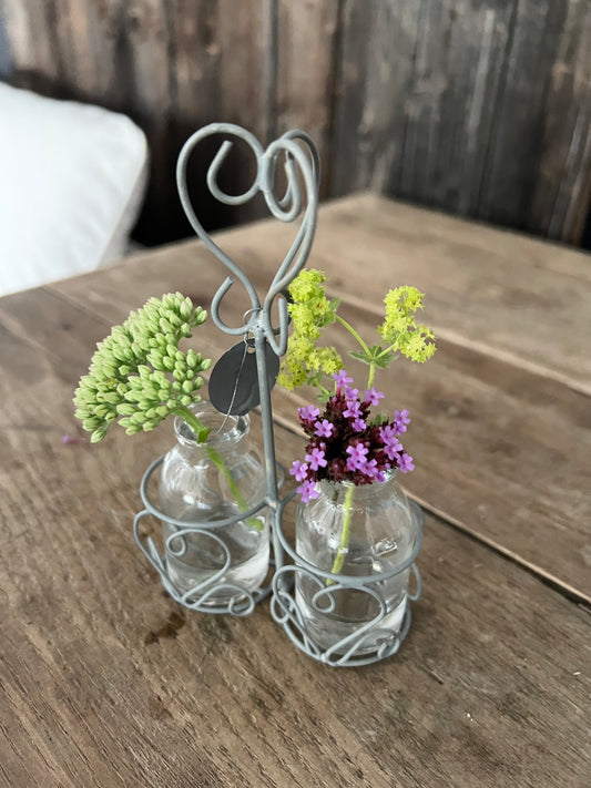 Minivasen in Aufsteller VL Home