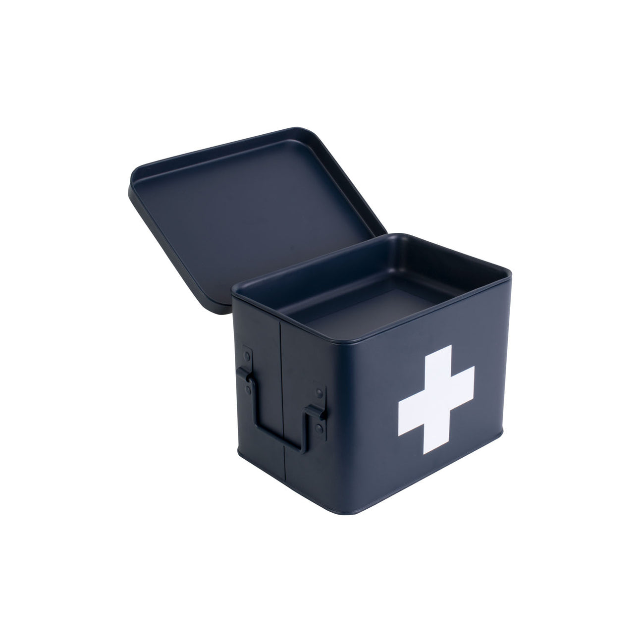 Medikamentenbox klein dunkelblau