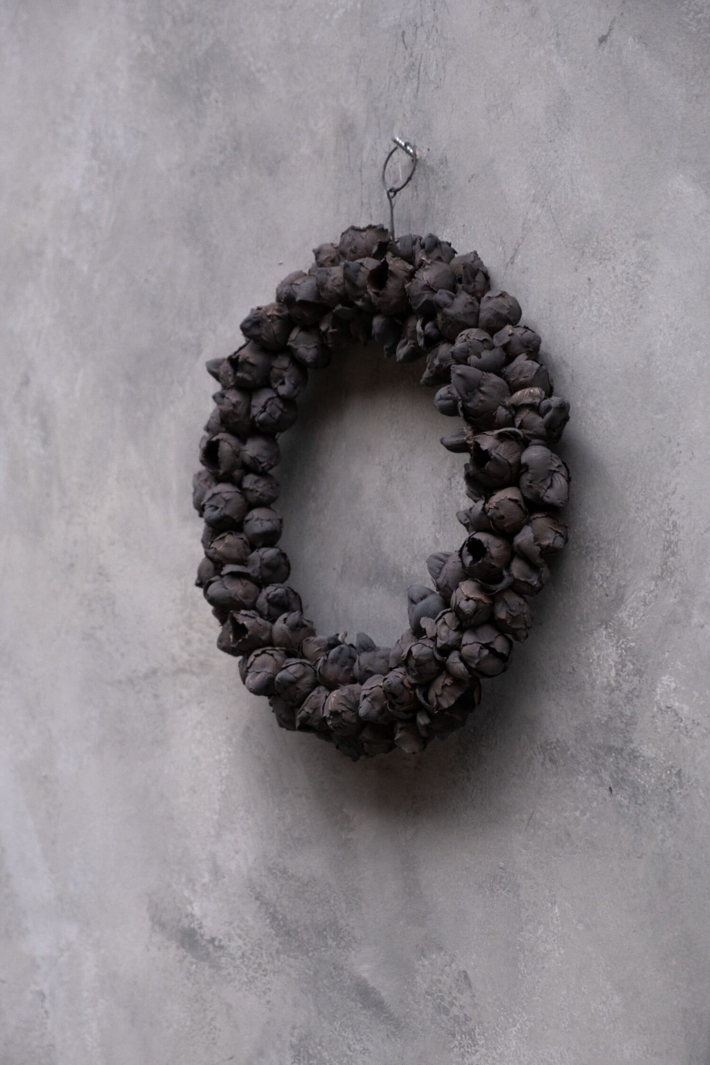Coco Fruit Kranz schwarz D: 30cm