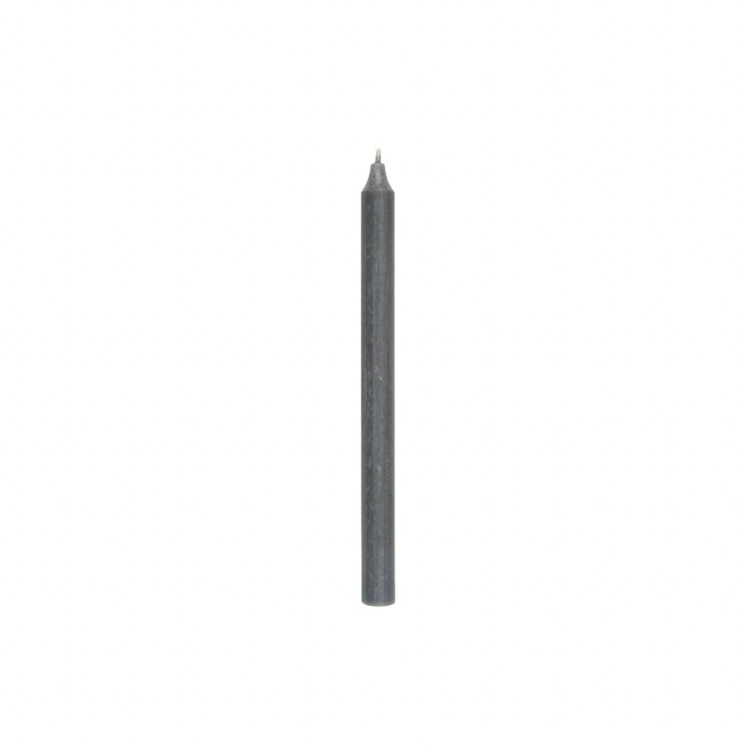 Stabkerze dunkelgrau IB Laursen D: 2,2 cm H: 29 cm