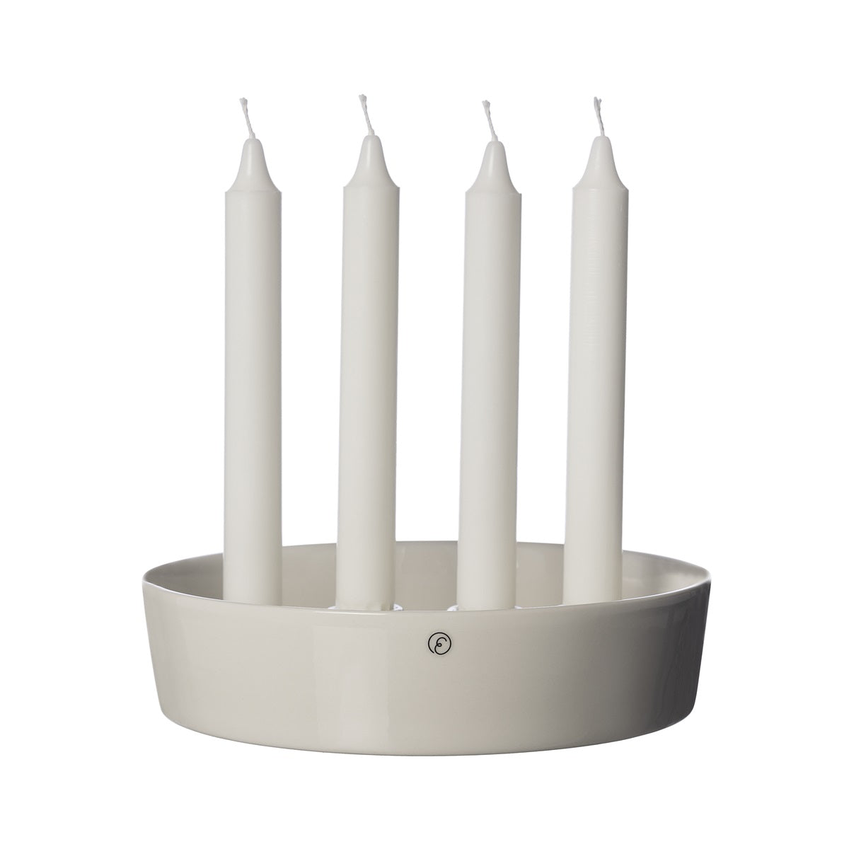 Adventskerzenhalter ERNST weiß