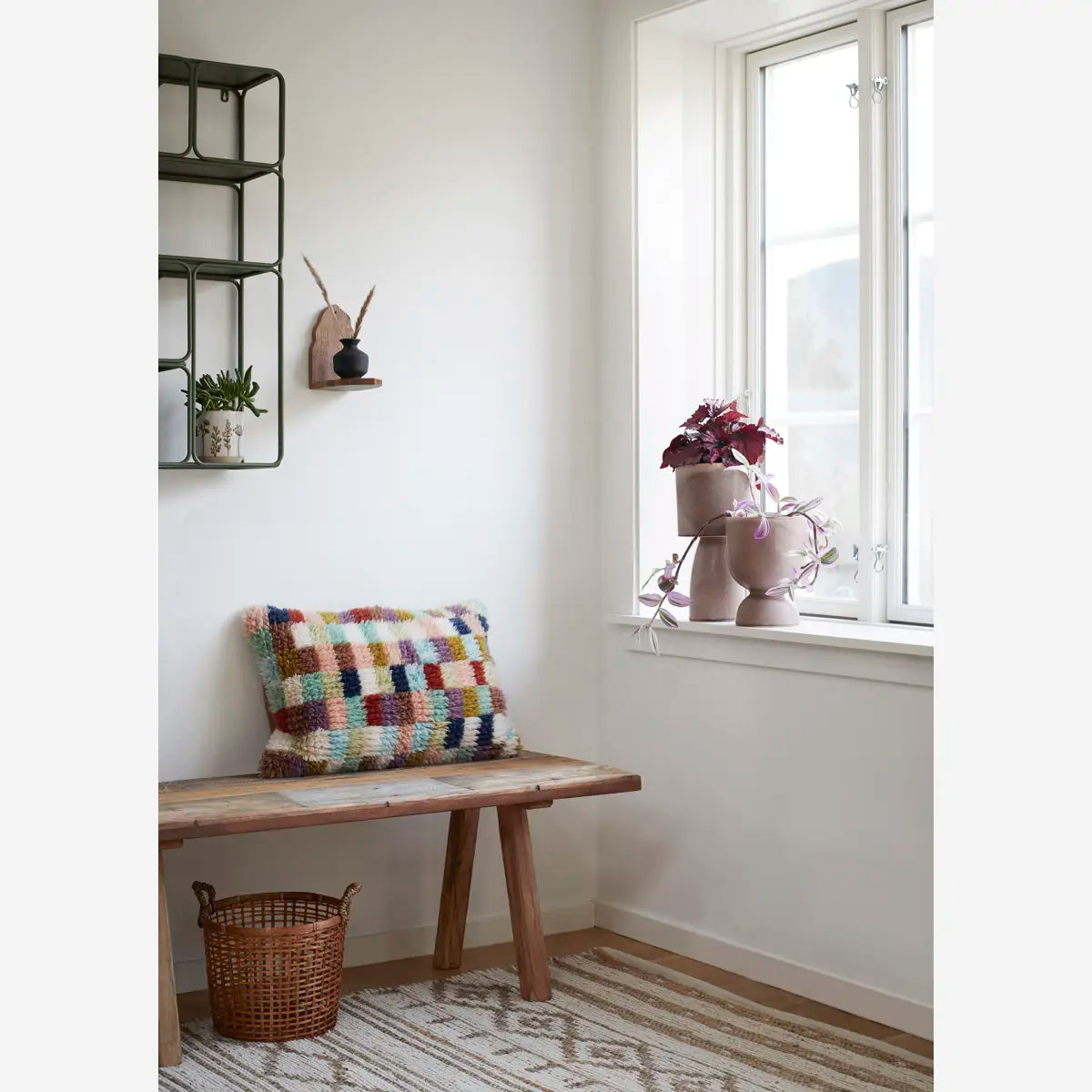 Terrakotta Vase schwarz klein Madam Stolz