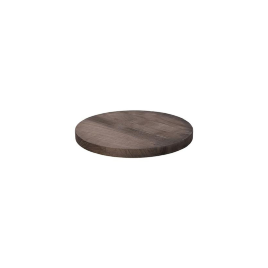Holz Dekoplatte  braun