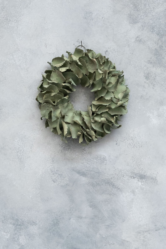 Palmblütenkranz hellgrün D: 25 cm