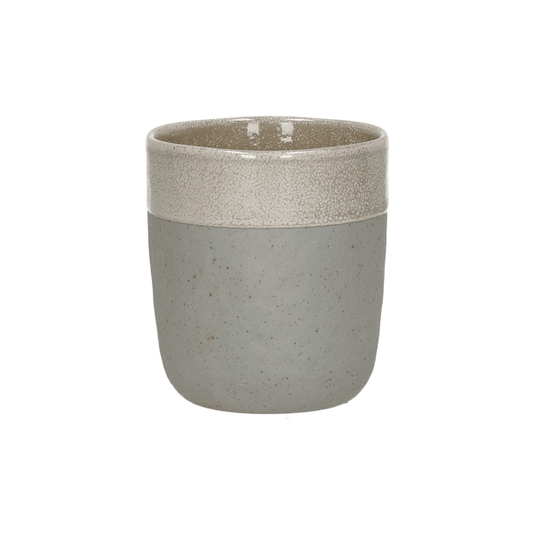 Spiro Becher von Pomax grau/beige