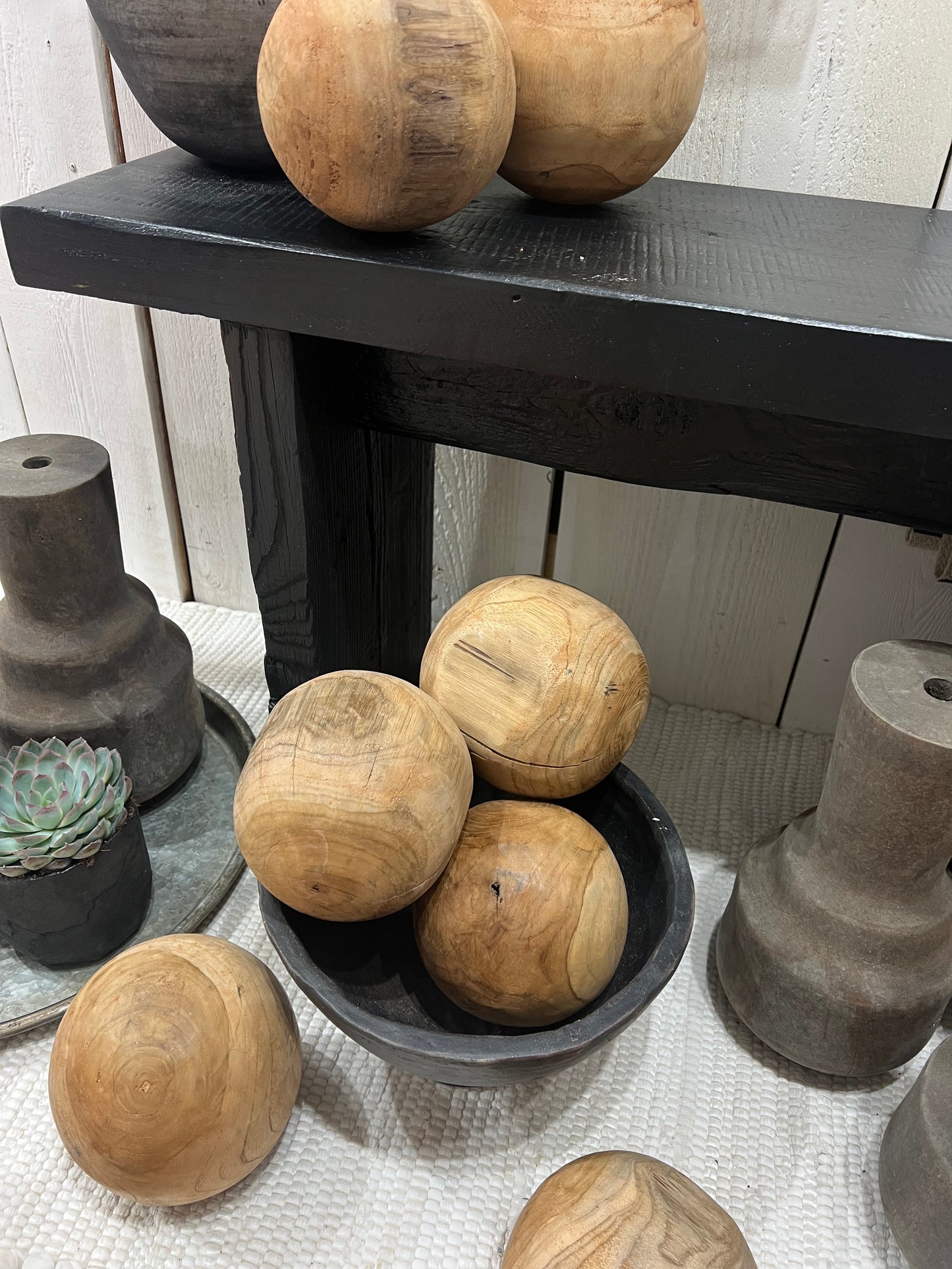 Holzkugel natur