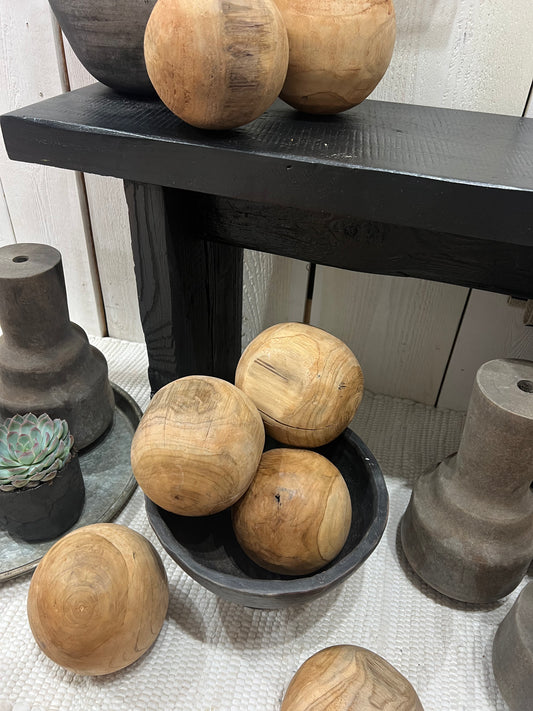 Holzkugel natur