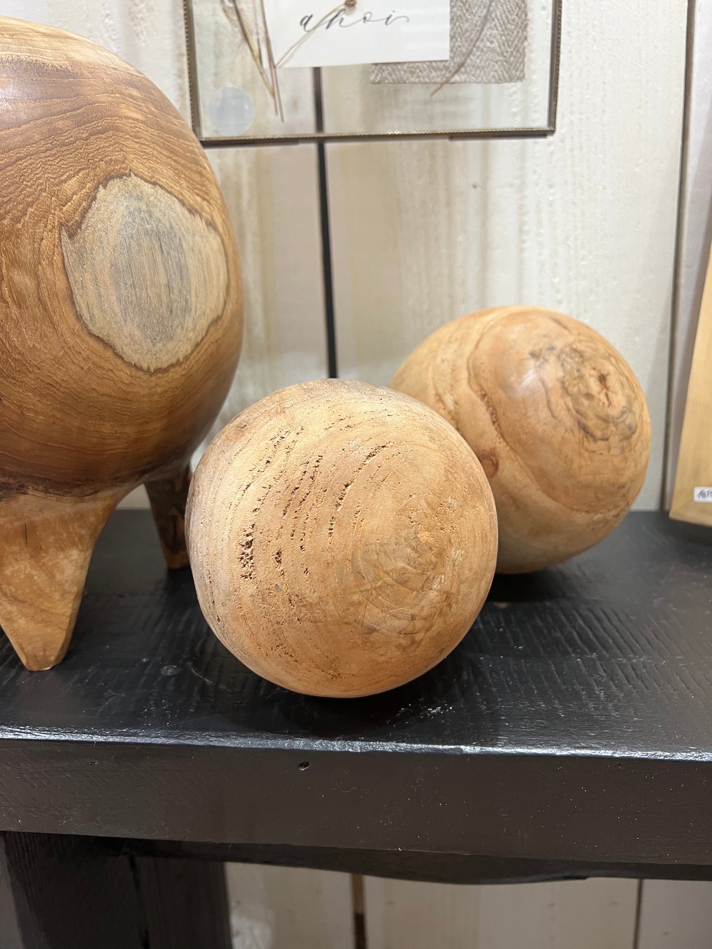 Holzkugel natur