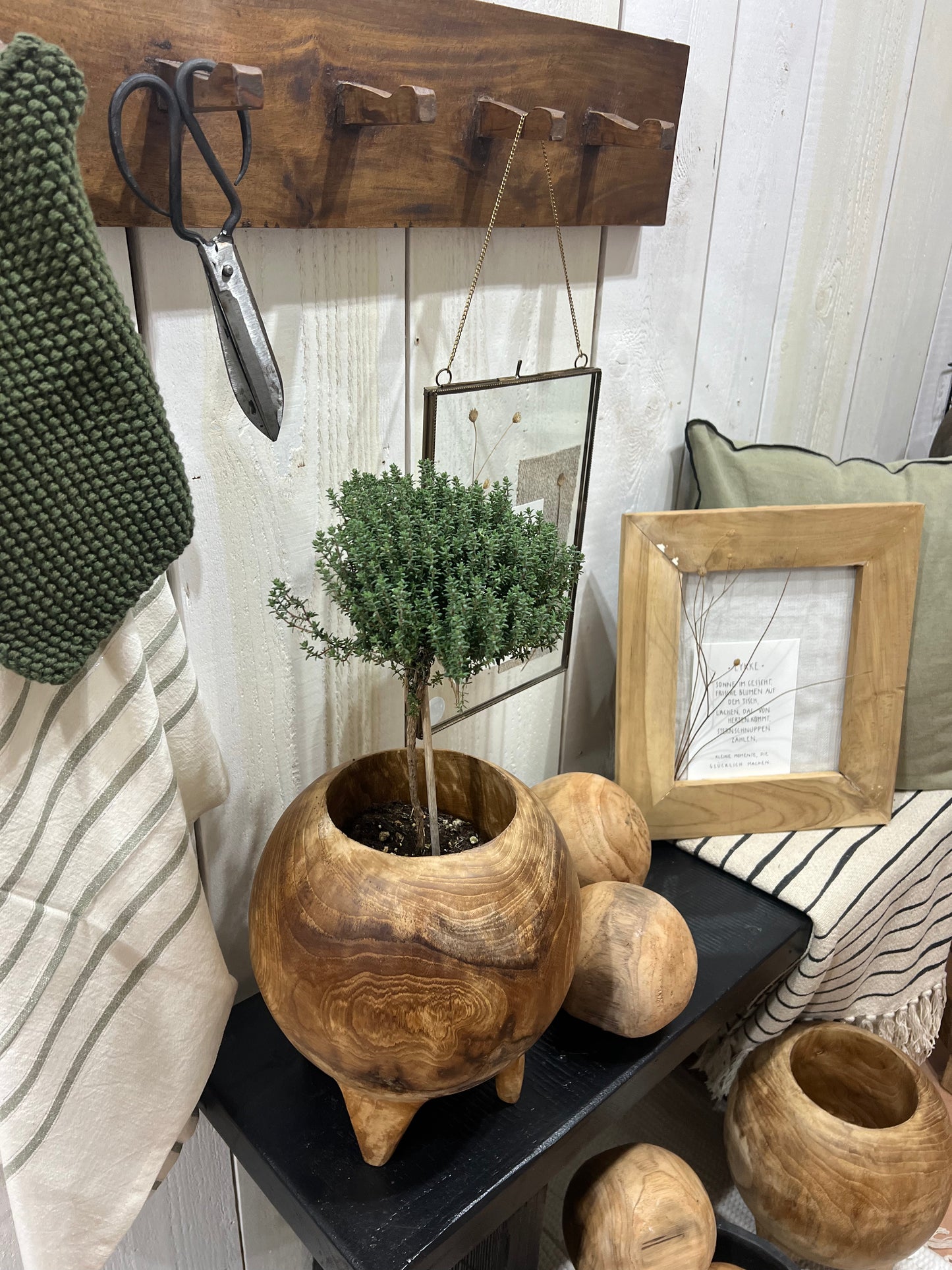 Holzkugel natur