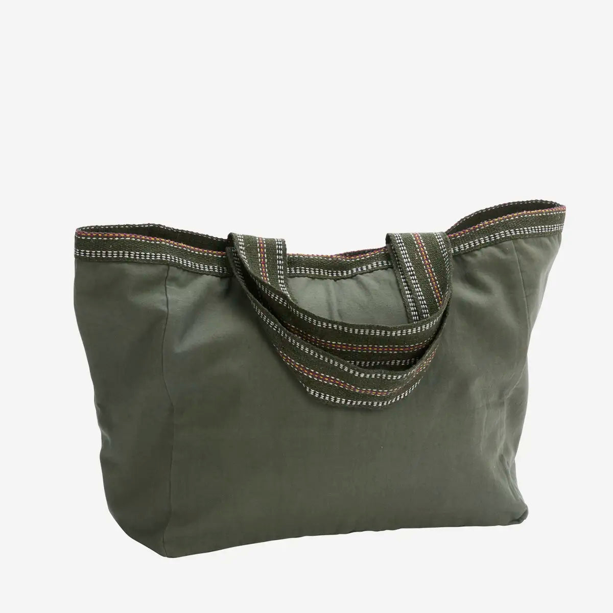 Cotton Tote Bag Olive Madam Stolz