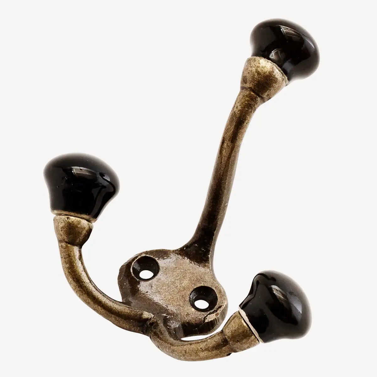 Wandhaken Madame Stoltz 3er schwarz