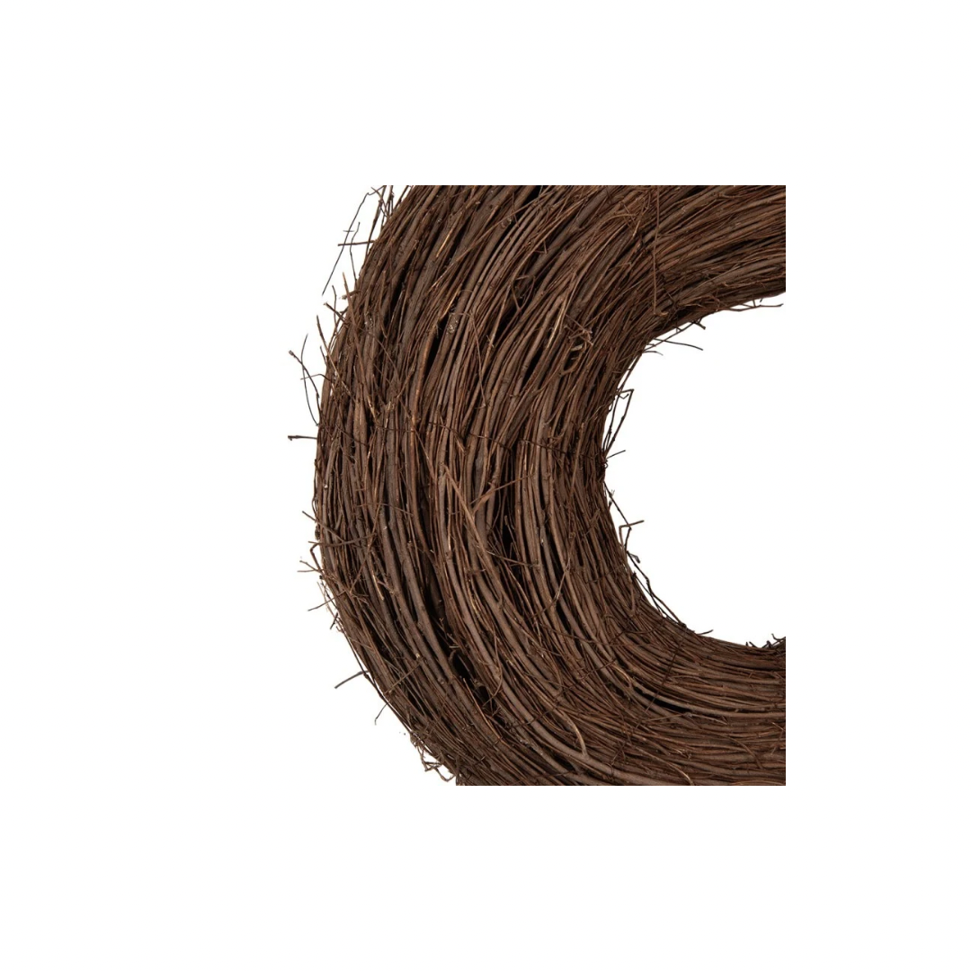 Rattan Kranz D: 30 cm braun Clayre & Eef