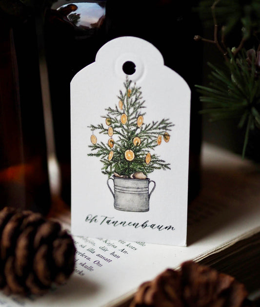 Geschenkanhänger "Oh Tannenbaum"