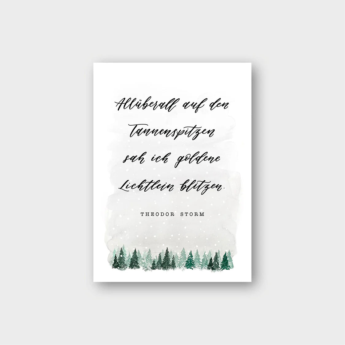 Postkarte "Allüberall"