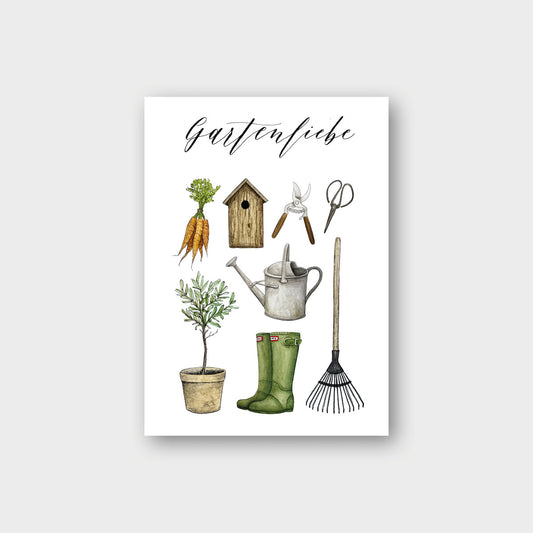 Postkarte "Gartenliebe"