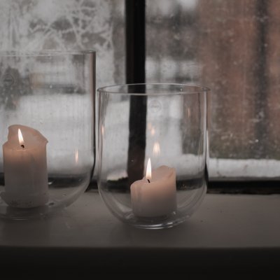 Simple Glas Vase S